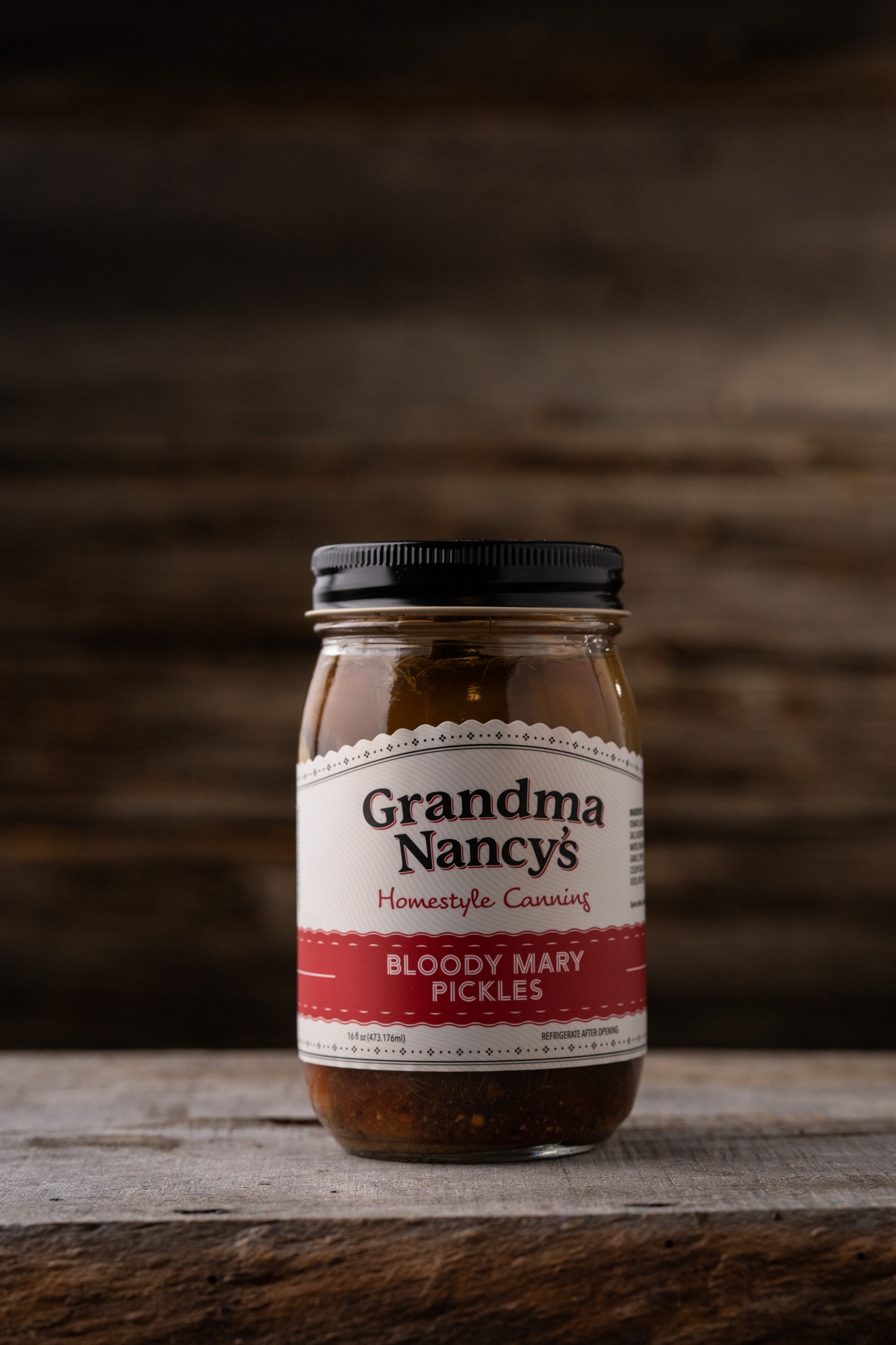 16oz Bloody Mary Style Pickles Etsy