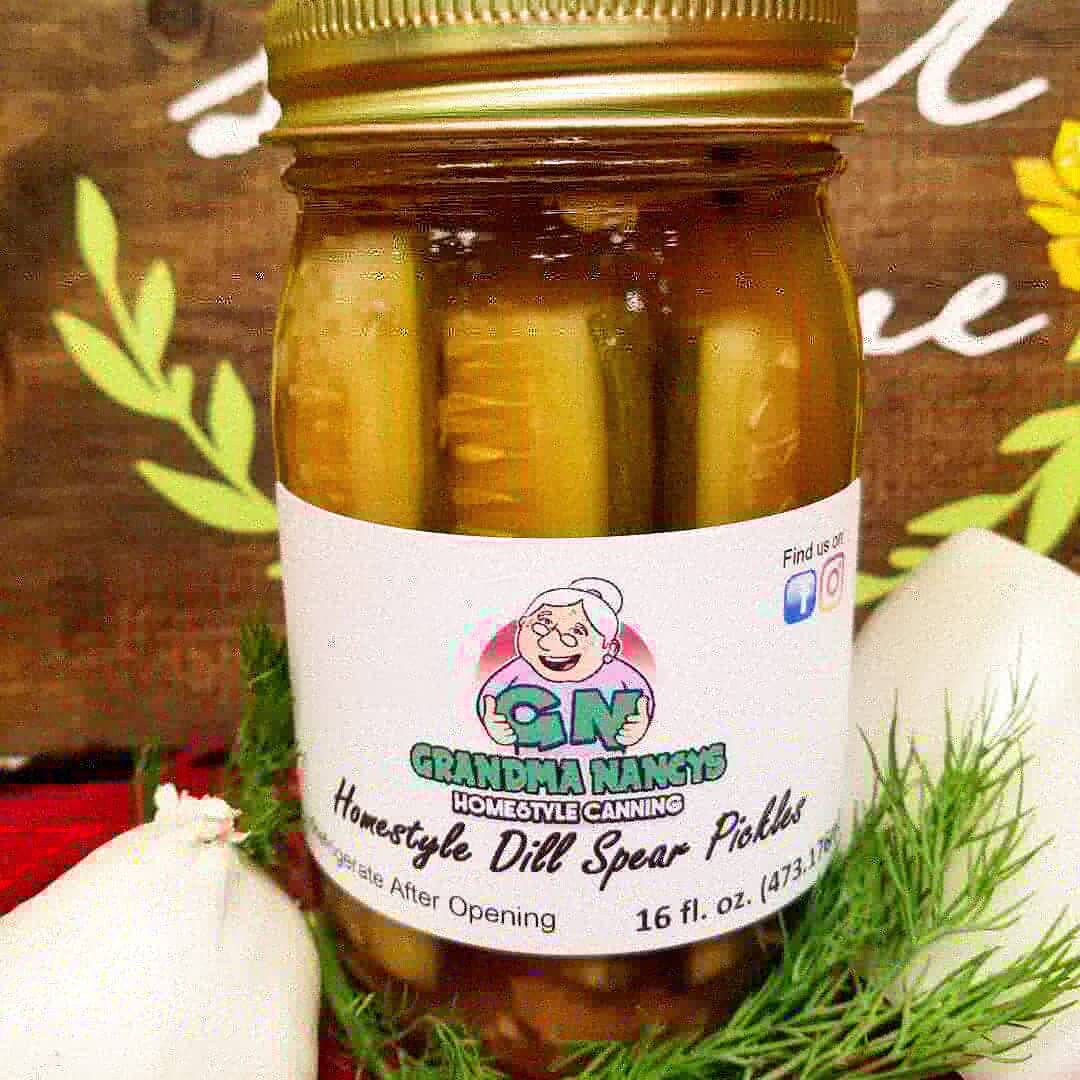 Handmade Dill Pickle Spears Etsy