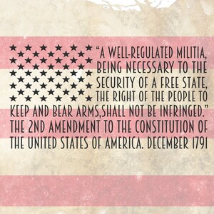 2nd (Second) Amendment Constitution png,jpg,svg,silhouette, cricut, file