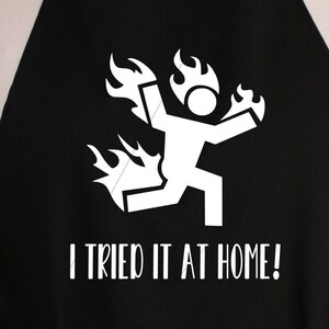 L'ho provato a casa (Stickman on Fire) png, jpg, svg, cricut, file silhouette