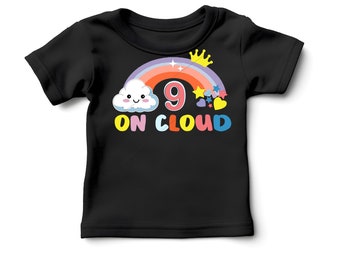 On Cloud Nine, Birthday rainbow shirt