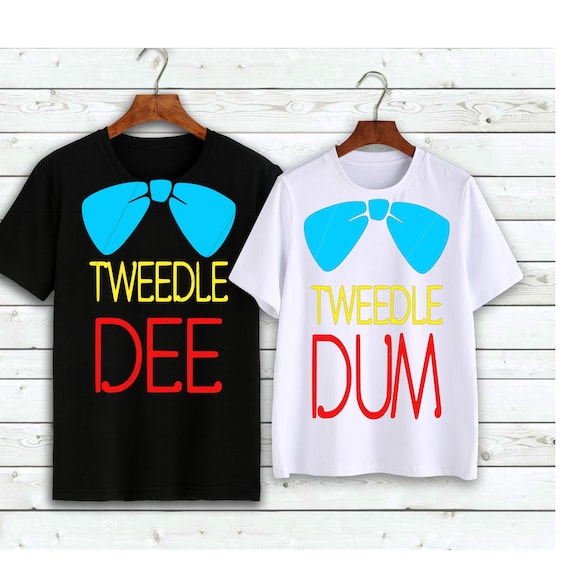 Tweedle Dee Tweedle Dum png jpd svg file Etsy