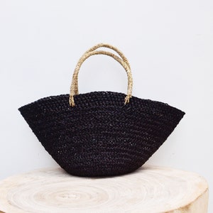 Karangasem Seagrass tote bag, Basket tote Bag, Beach Seagrass bag, Summer tote bag