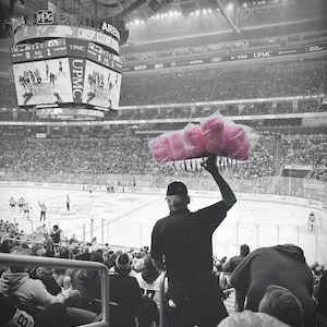 Cotton Candy Here! Cotton Candy Here ! - vendor at PPG Paints Arena - Pittsburgh, PA