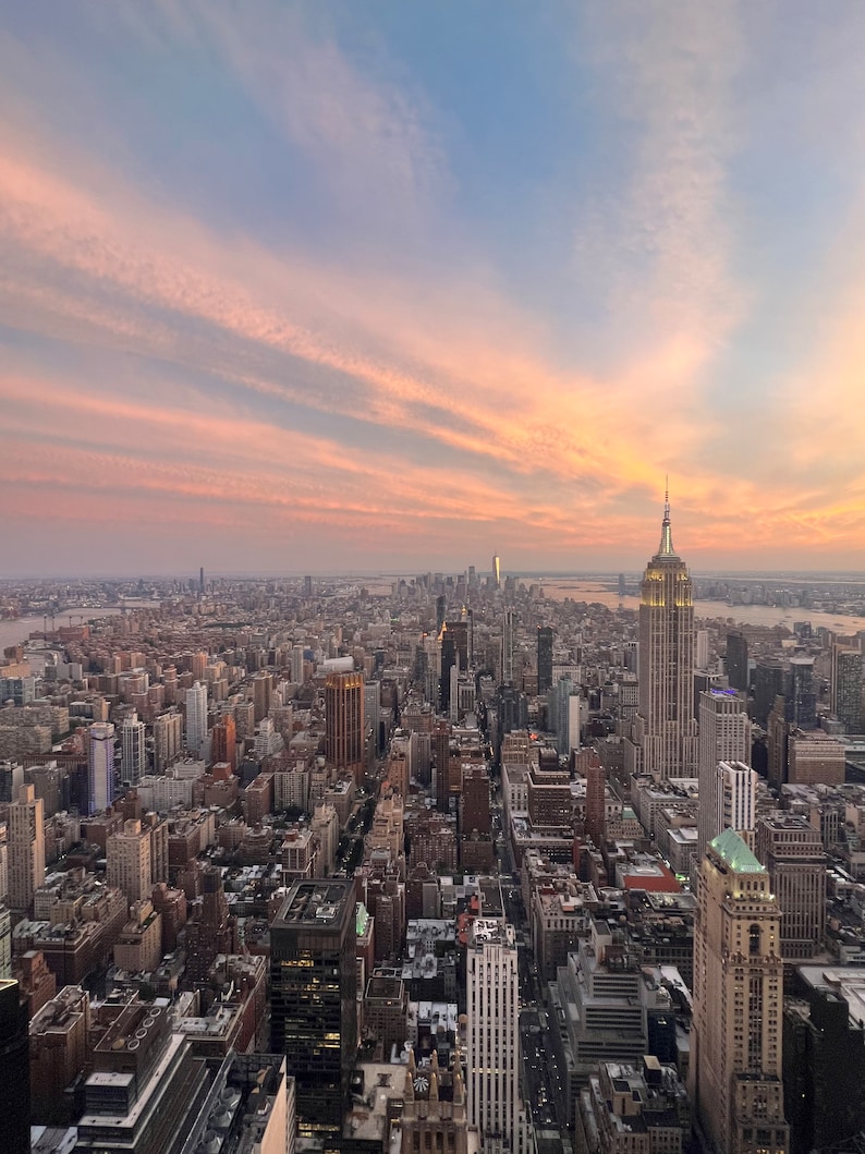 New York City Skyline at Sunset image 1