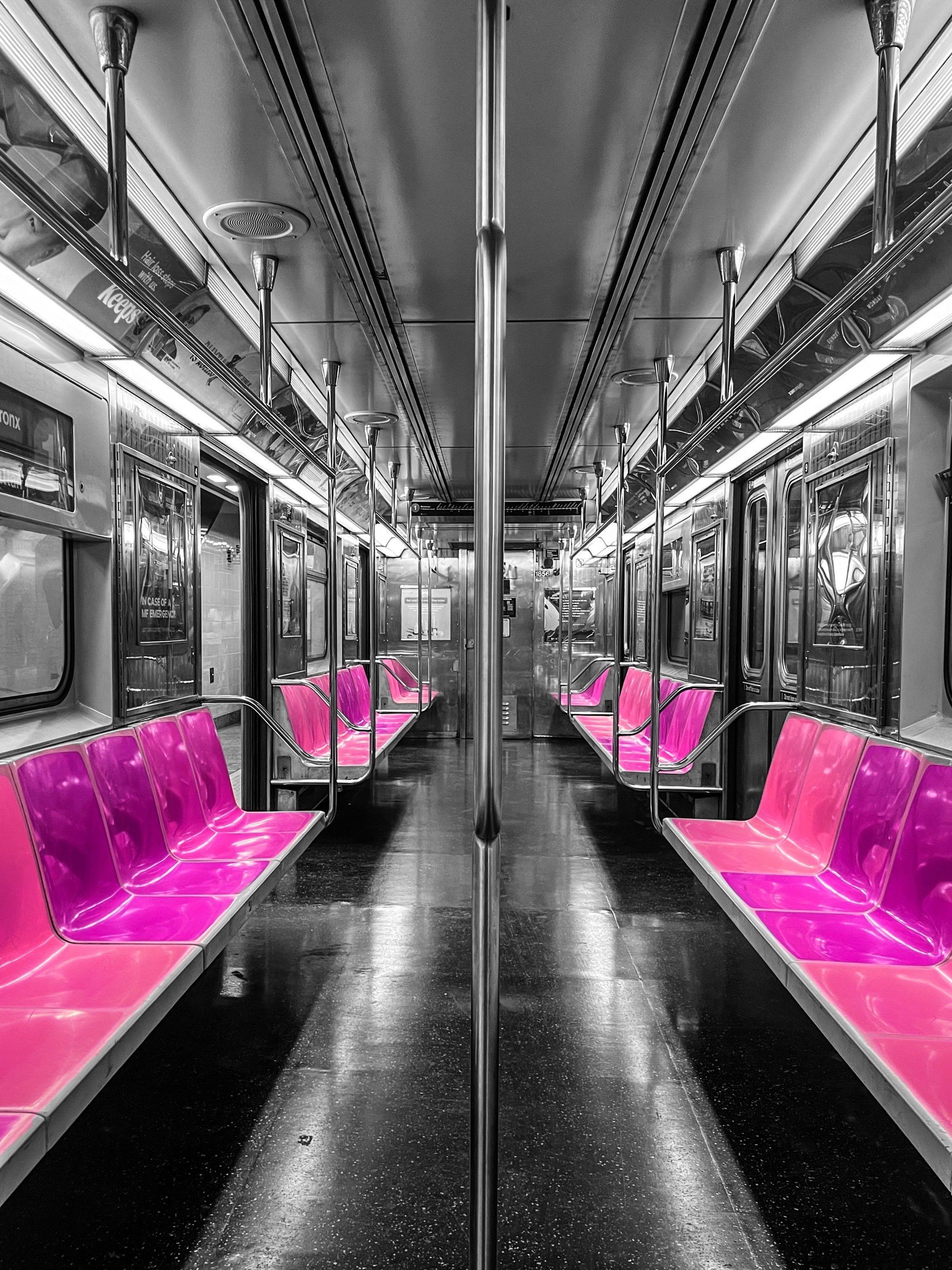 Un vagón de metro de Nueva York vacío VARIOS COLORES - Etsy México Un vagón de metro de Nueva York vacío VARIOS COLORES - Etsy México
