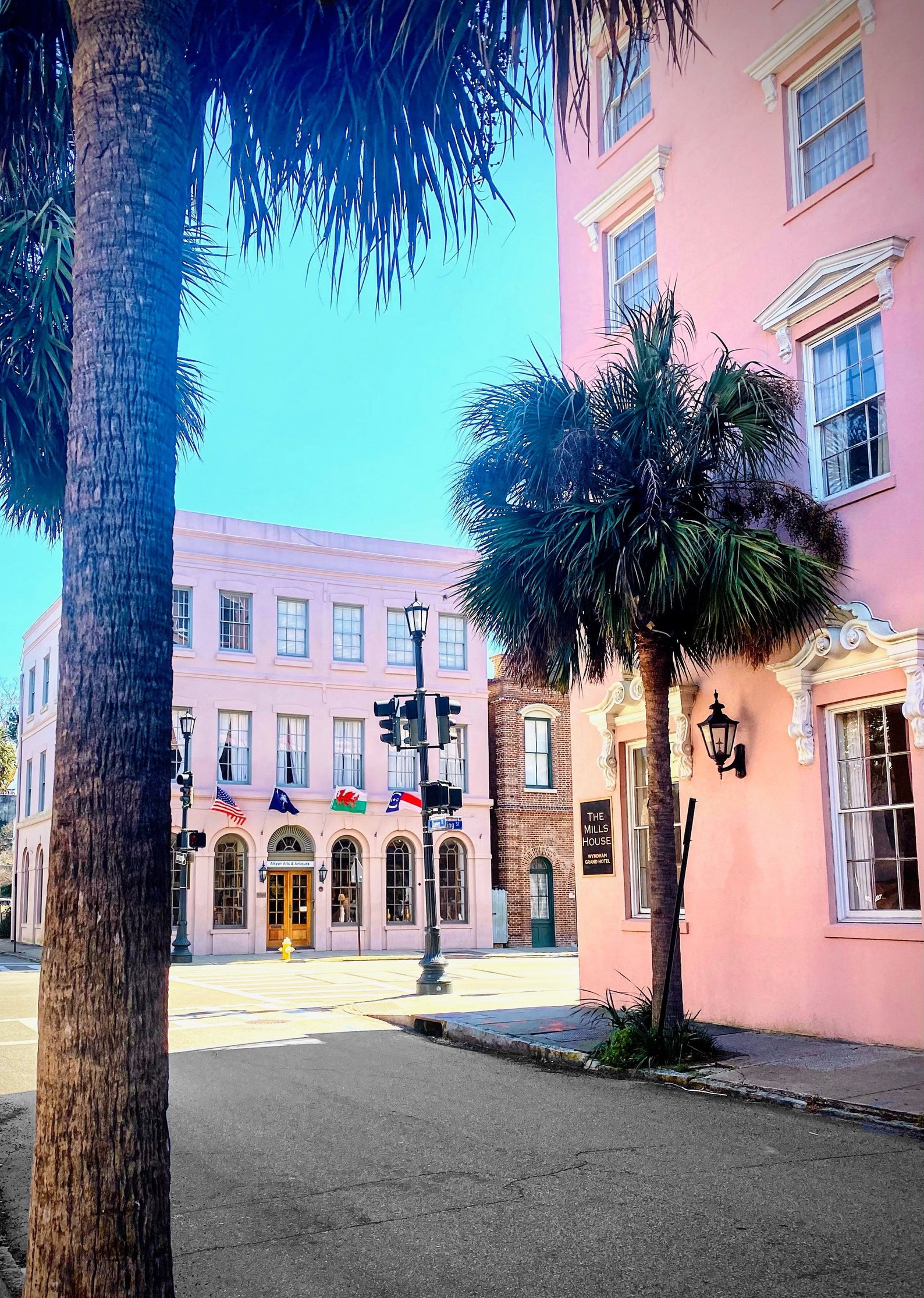 Mills House Hotel Queen Street Charleston South Carolina Etsy