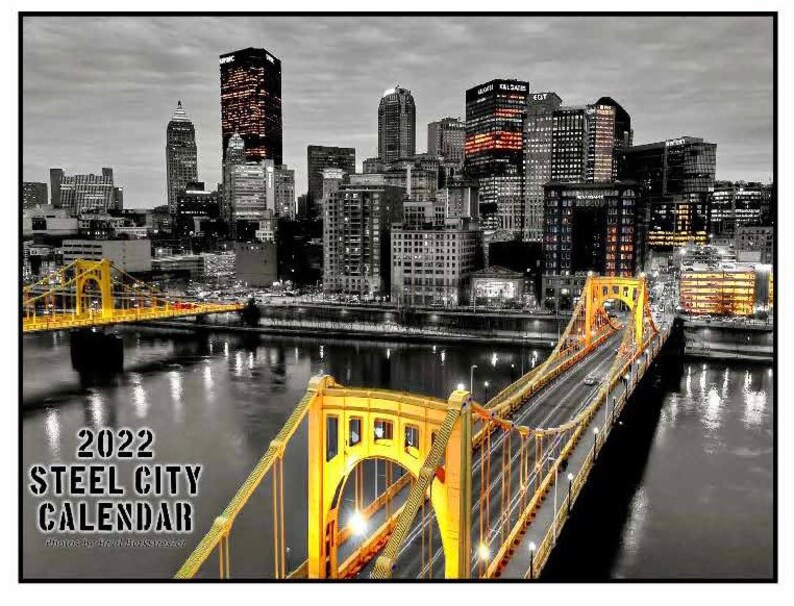 2022 Steel City Calendar Pittsburgh Images Etsy