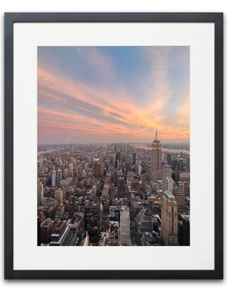 New York City Skyline at Sunset image 2