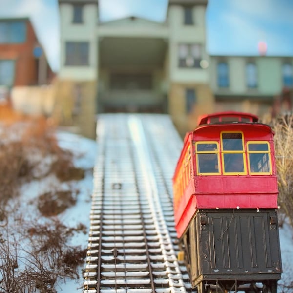 Duquesne Incline Tilt Shift Effect
