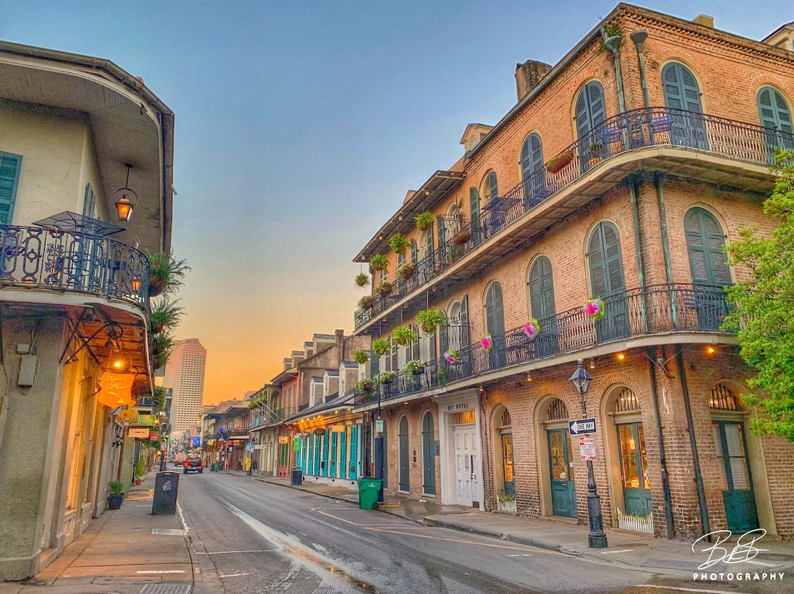 A Colorful Image of Royal Street New Orleans | Etsy