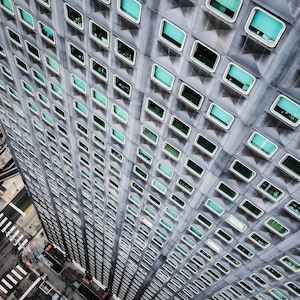 Don&#39;t Look Down - an aerial view of the Alcoa Building in Downtown Pittsburgh