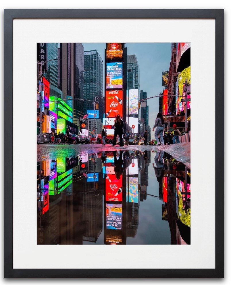 芸術写真 TIMES SQUARE REFLECTION Ernst Haas | Time Square reflection (1952) | Artsy