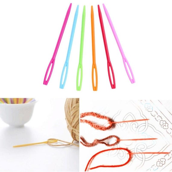 3-12mm Home DIY Knitting Needles Crochet Hook Tool White Sweater Plastic