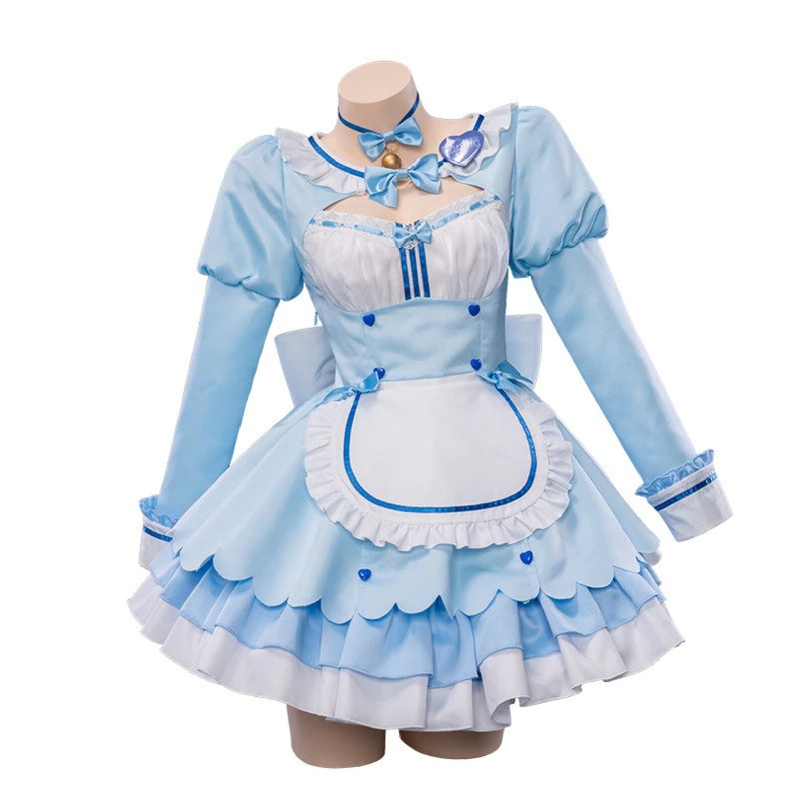 Game NEKOPARA Vol.4 Vanilla Maid Dress Cosplay Costume Cute | Etsy