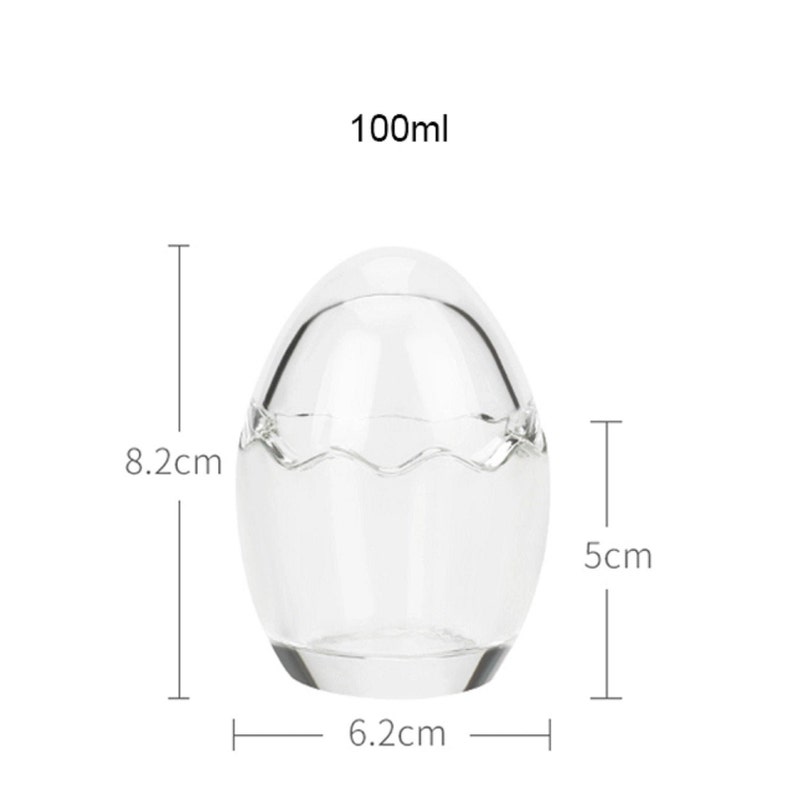 Egg Shell Glass X 10ea Egg Shaped Unique Container Easter Etsy Australia
