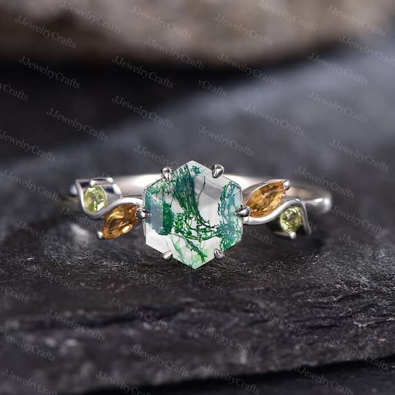 Sterling Silver Vine Leaf and Branch Earrings with Marquise Peridot Sterling Silver Vine Leaf and Branch Earrings with Marquise Peridot