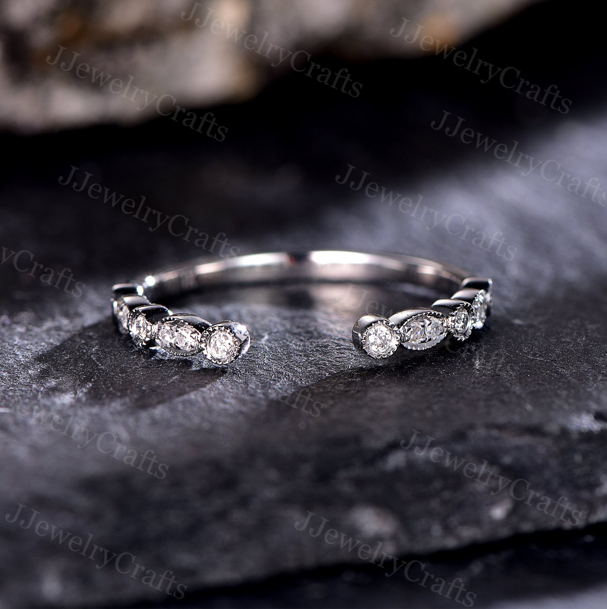 大阪お買い得』 vifica pave twirl open double ring www.m