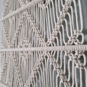 macramé patroon wandkleed beginners vriendelijk, makkelijk patroon door iedereen te maken