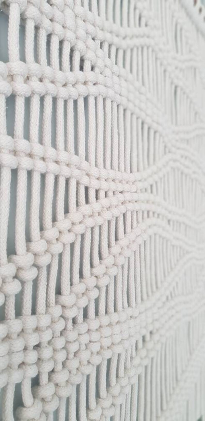 Woven Wall Hanging Yarn Wall Art Large Modern Macrame Etsy