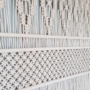 macramé patroon wandkleed beginners vriendelijk, makkelijk patroon door iedereen te maken