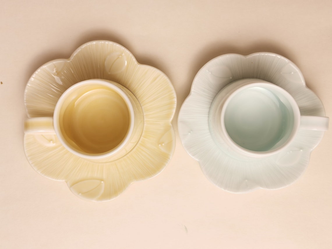 Handcarved Ceramic Cup meaning Cloudsunique Cup Creative Etsy