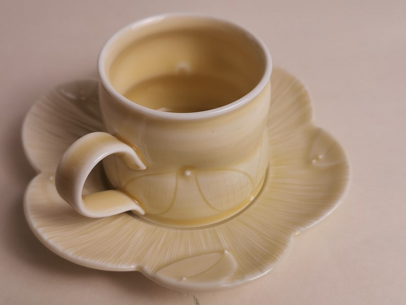 Handcarved Ceramic Cup meaning Cloudsunique Cup Creative Etsy