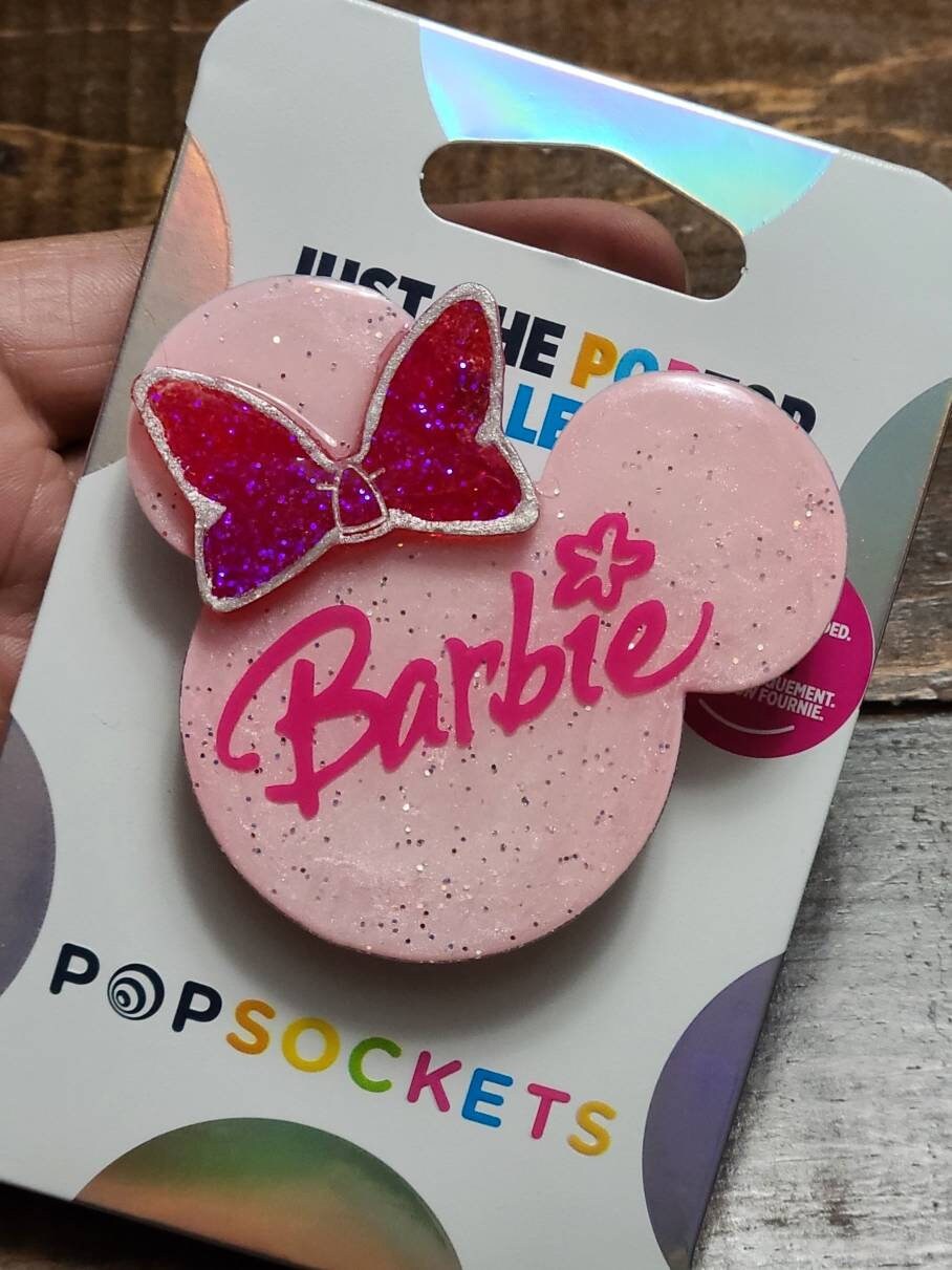 Barbie Inspired Disney Popsocket Phone Grip Etsy UK