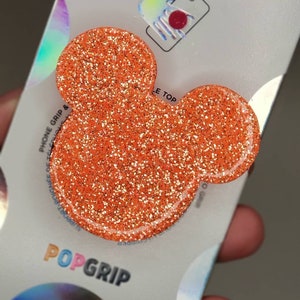Mickey head popsocket peachy summer