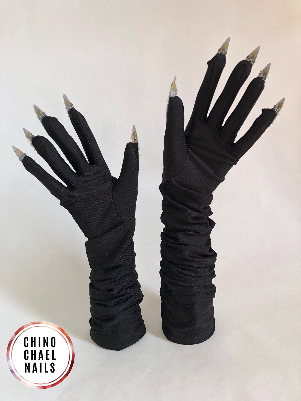 black satin opera gloves black satin opera gloves