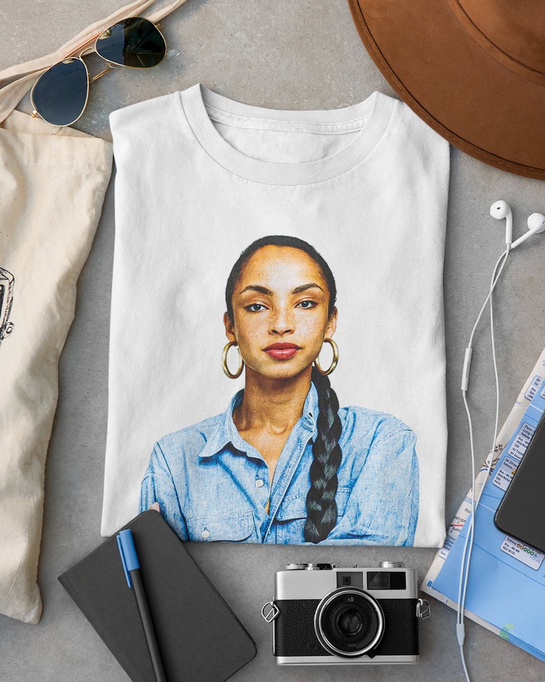 Sade in Denim T-Shirt | Etsy