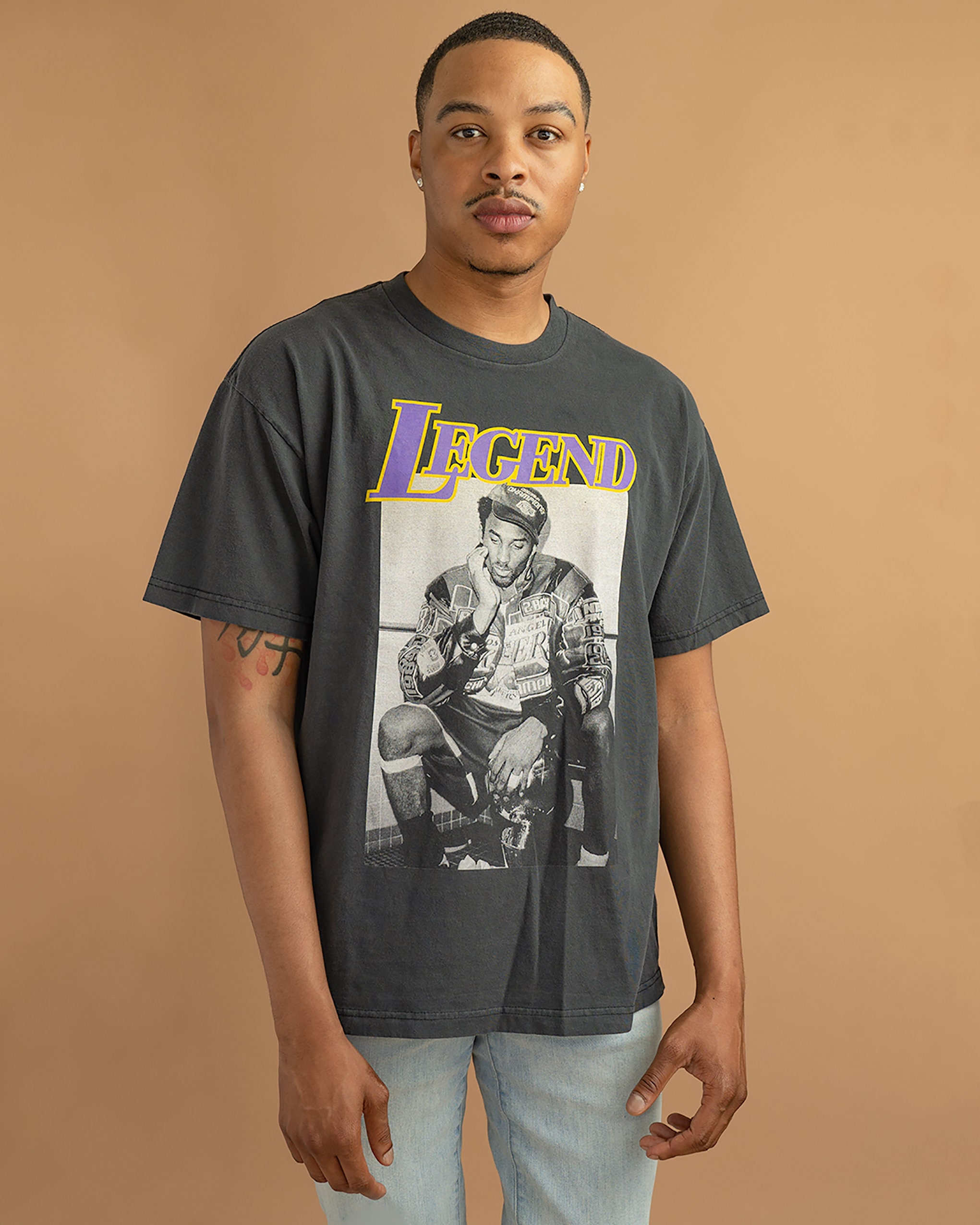 Kobe Vintage Wash Tee- Shirt