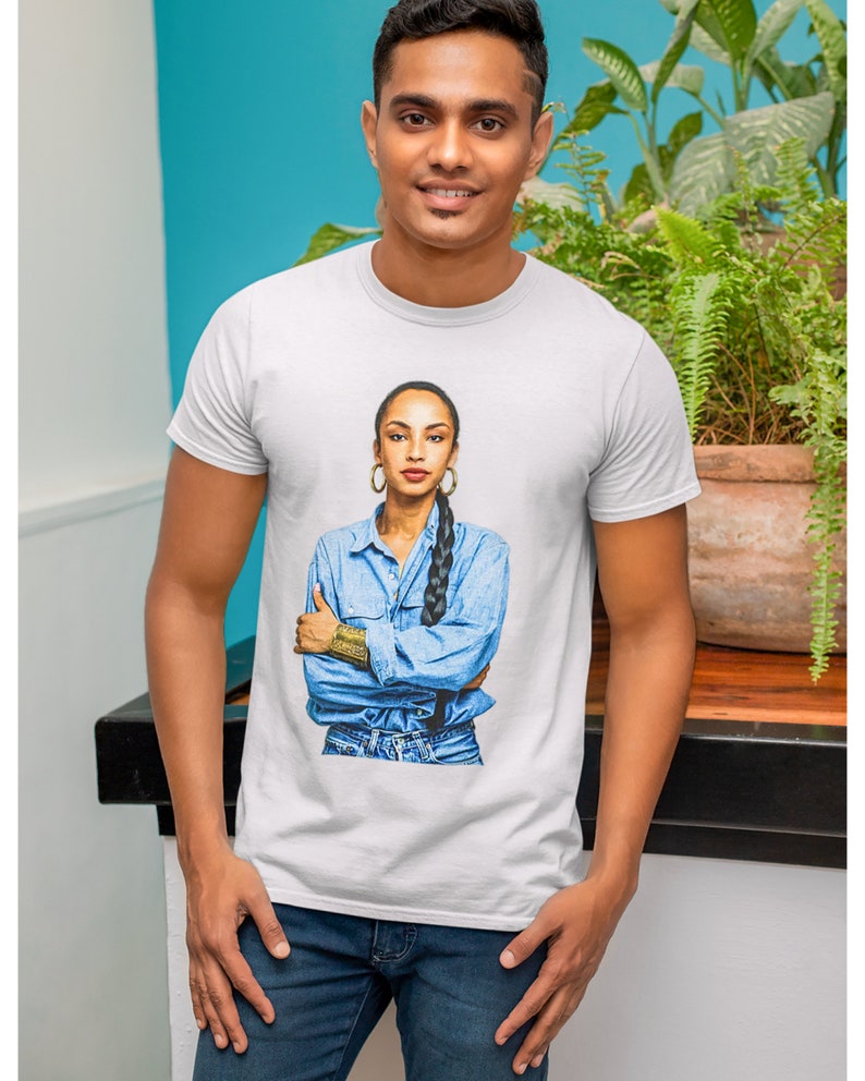 Sade in Denim T-Shirt | Etsy