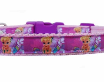 tinkerbell dog collar