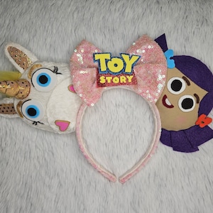 Buttercup and Dolly Minnie Mouse ears | Toy Story
