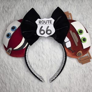 Lightning McQueen and Mater Minnie Mouse ears | Cars