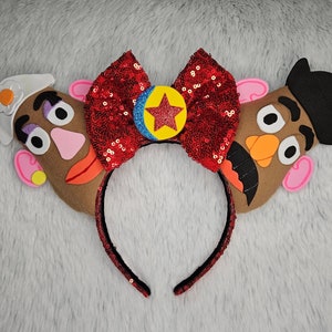 Mr and Mrs Potato Head Minnie Mouse ears | Toy Story