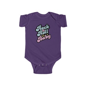 Rock n&#39; Roll Baby! On Infant Fine Jersey Bodysuit !!Original Design!!