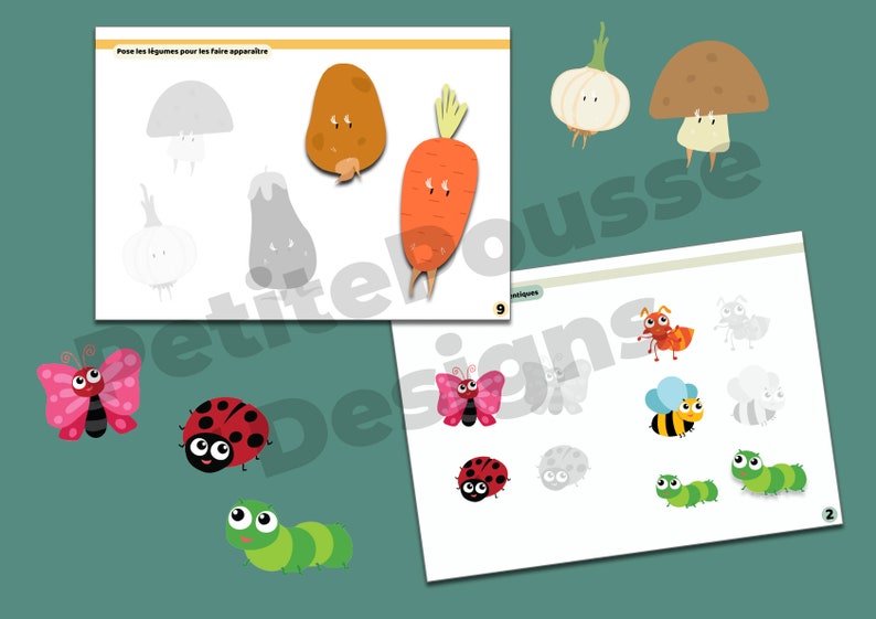 Livret d'apprentissage du printemps pour enfants 20 activités éducatives PDF à Télécharger image 3