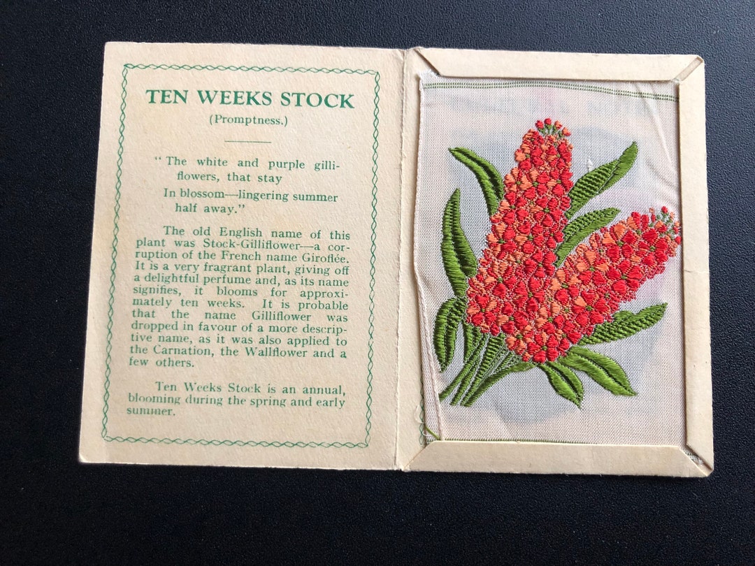 Kensitas Silk Flowers 3 X 2 Original 1930s Silk Etsy