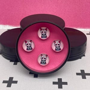 Pretty Kitty - Dancer Audition Number Magnetic Pins - Magnetic Pins