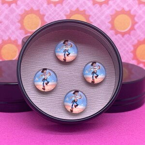 Woody - Dancer Casting Number Magnet Pins - Magnet Pins