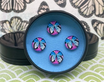 Butterfly Kisses - Dancer Audition Number Magnetic Pins - Magnetische Pins