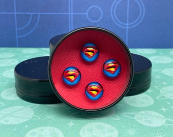 Super Man - Bib Magnets - Dance Magnetic Pins