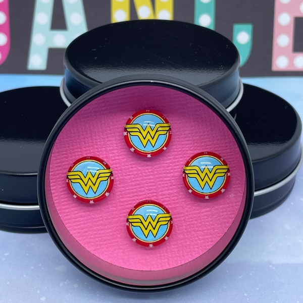 Wonder Woman - Dancer Audition Number Magnetic Pins - Magnetic Pins