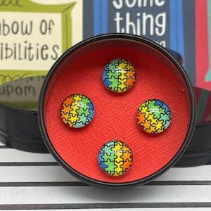 Neuro Diversity - Tänzer Casting Zahl Magnet Pins - Magnet Pins