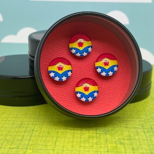 Diana - Tänzerin Casting Nummer Magnet Pins - Magnetische Pins