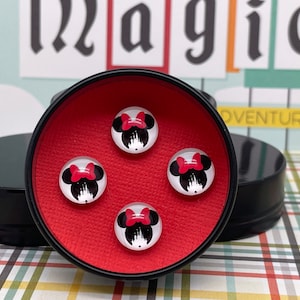 Minni&#39;s Kingdom - Dancer Audition Number Magnetic Pins - Magnetic Pins - Bib magnets