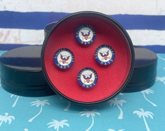 Navy - Dancer Audition Number Magnetic Pins - Magnetic Pins