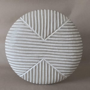 African Carved Wood Shield